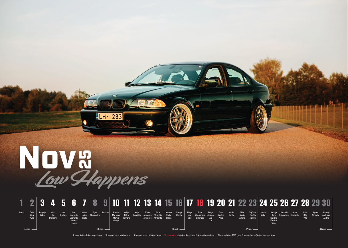 Calendar 2025