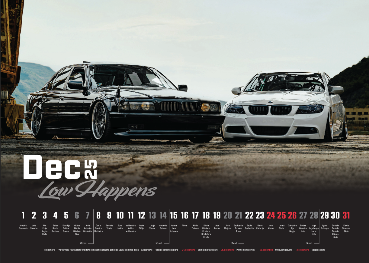 Calendar 2025