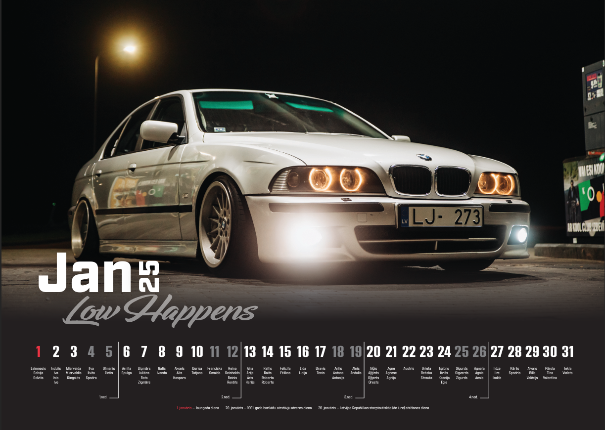 Calendar 2025