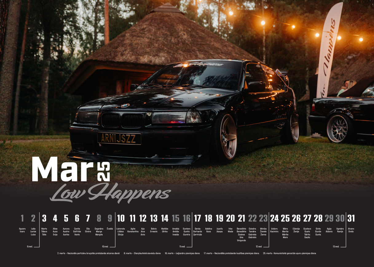 Calendar 2025