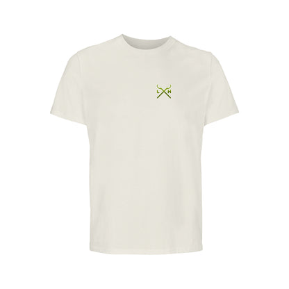 Zaļš benzīngalvu t-krekls